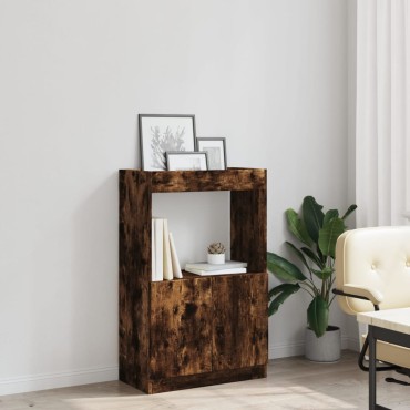 vidaXL Ντουλάπι Καπνιστή Δρυς 63x33x100cm από Επεξεργασμένο Ξύλο 1 τεμ.