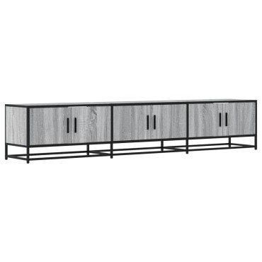 vidaXL Έπιπλο Τηλεόρασης Γκρι Sonoma 210x35x41cm από Επεξεργ. Ξύλο
