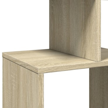 vidaXL Βιβλιοθήκη Χρώμα Sonoma Δρυς 92x29x188cm Επεξεργασμένο Ξύλο 1 τεμ.