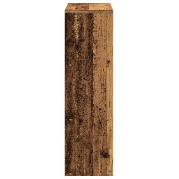 vidaXL Βιβλιοθήκη/Διαχωριστικό Χώρου 3 Επ. 99x29x99cm Επ. Ξύλο 1 τεμ.
