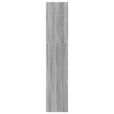 vidaXL Βιβλιοθήκη Γκρι Sonoma 40x30x152cm από Επεξεργ. Ξύλο 1 τεμ.