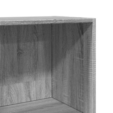 vidaXL Βιβλιοθήκη Γκρι Sonoma 40x30x152cm από Επεξεργ. Ξύλο 1 τεμ.