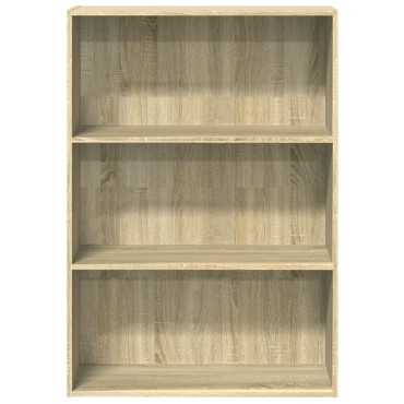 vidaXL Βιβλιοθήκη Sonoma Δρυς 80x30x114cm από Επεξεργασμένο Ξύλο 1 τεμ.