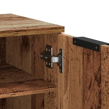 vidaXL Παπουτσοθήκη Όψη Παλαιού Ξύλου 59x35x70cm Επεξ. Ξύλο