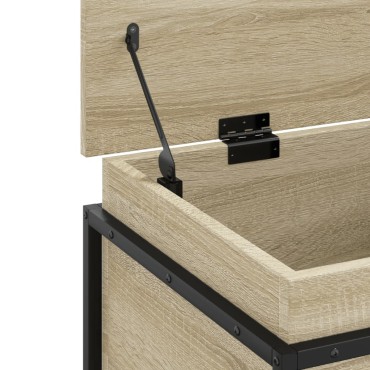 vidaXL Κουτί Αποθήκευσης με Sonoma Δρυς 80x40x51,5 εκ. Επεξ. Ξύλο