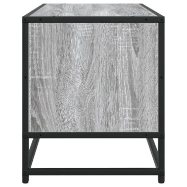 vidaXL Έπιπλο Τηλεόρασης Γκρι Sonoma 80x34,5x40cm Επεξ. Ξύλο