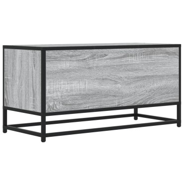 vidaXL Έπιπλο Τηλεόρασης Γκρι Sonoma 80x34,5x40cm Επεξ. Ξύλο