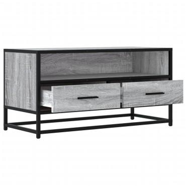 vidaXL Έπιπλο Τηλεόρασης Γκρι Sonoma 80x34,5x40cm Επεξ. Ξύλο