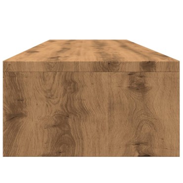 vidaXL Βάση Οθονών Artisan Δρυς 100 x 24 x 13 εκ. από Επεξ. Ξύλο