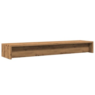 vidaXL Βάση Οθονών Artisan Δρυς 100 x 24 x 13 εκ. από Επεξ. Ξύλο