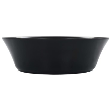 vidaXL Νιπτήρας Μαύρος 41 x 12,5 εκ. Κεραμικός