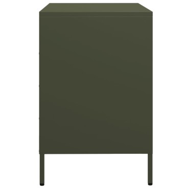 vidaXL Ντουλάπι Λαδί 68x39x58,5cm από Χάλυβα Ψυχρής Έλασης 1 τεμ.