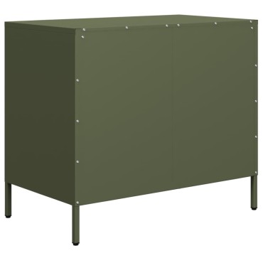 vidaXL Ντουλάπι Λαδί 68x39x58,5cm από Χάλυβα Ψυχρής Έλασης 1 τεμ.
