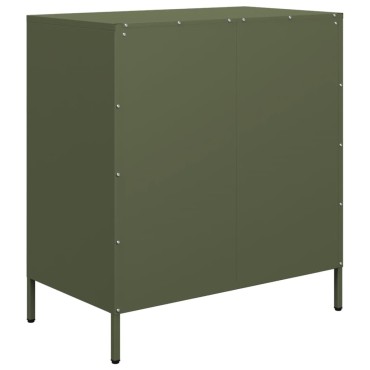 vidaXL Ντουλάπι Λαδί 68x39x73,5cm από Χάλυβα Ψυχρής Έλασης 1 τεμ.