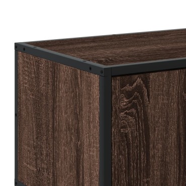 vidaXL Έπιπλο Τηλεόρασης Καφέ Δρυς 240x35x41cm Επεξεργασμένο Ξύλο