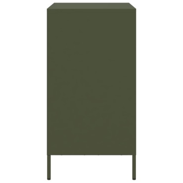 vidaXL Ντουλάπι Λαδί 68x39x73,5cm από Χάλυβα Ψυχρής Έλασης 1 τεμ.