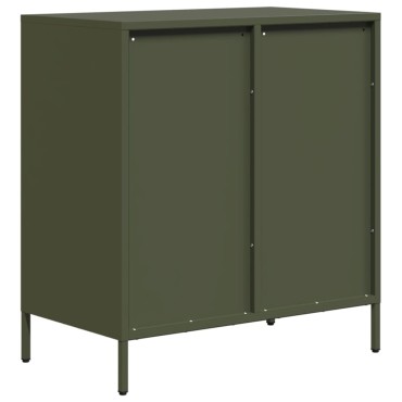 vidaXL Ντουλάπι Λαδί 68x39x73,5cm από Χάλυβα Ψυχρής Έλασης 1 τεμ.