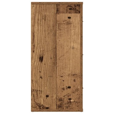 vidaXL Συρταριέρα Όψη Παλαιού Ξύλου 80x33x70cm Επεξεργασμένο Ξύλο 1 τεμ.