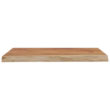 vidaXL Ράφι Επιτοίχιο Ορθ. Live Edge 40x30x2,5cm Μασίφ Ξύλο Ακακίας