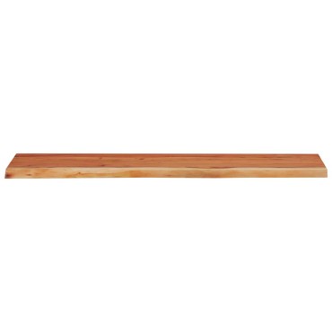 vidaXL Ράφι Επιτοίχιο Ορθ. Live Edge 40x20x2,5cm Μασίφ Ξύλο Ακακίας