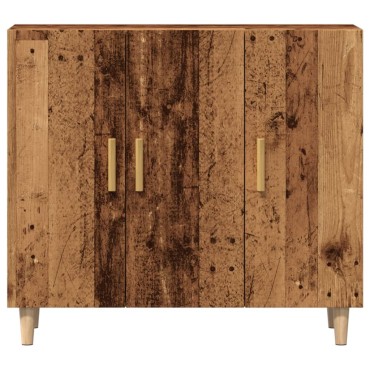 vidaXL Ντουλάπι Παλαιό Ξύλο 90x34x80cm από Επεξεργασμένο Ξύλο 1 τεμ.