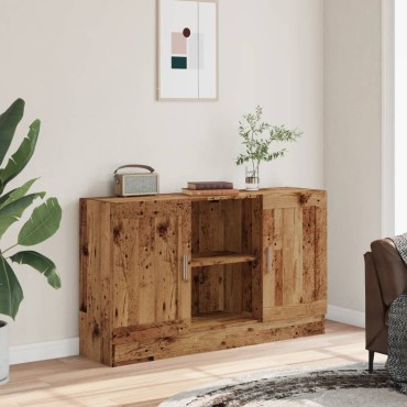 vidaXL Μπουφές Όψη Παλαιού Ξύλου 120x30,5x70cm Επεξεργασμένο Ξύλο 1 τεμ.
