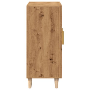 vidaXL Ντουλάπι Αρτισιανή Δρυς 90x34x80cm από Επεξεργασμένο Ξύλο 1 τεμ.