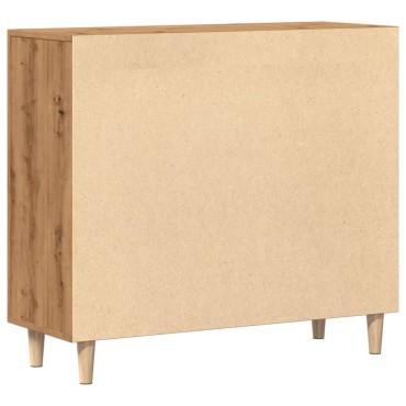 vidaXL Ντουλάπι Αρτισιανή Δρυς 90x34x80cm από Επεξεργασμένο Ξύλο 1 τεμ.