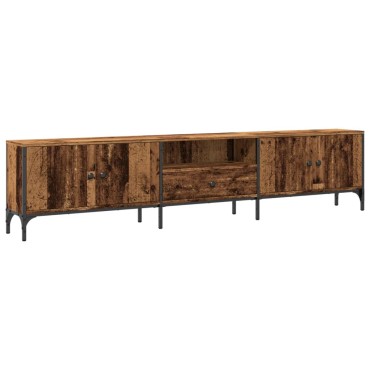 vidaXL Έπιπλο Τηλεόρασης με Συρτάρι 200x25x44cm Επεξεργασμένο Ξύλο