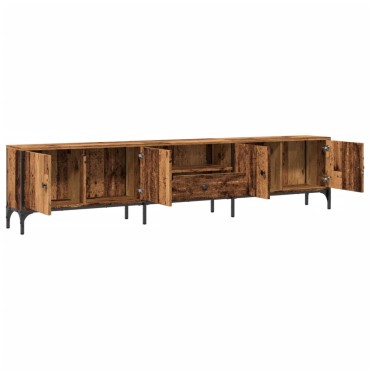 vidaXL Έπιπλο Τηλεόρασης με Συρτάρι 200x25x44cm Επεξεργασμένο Ξύλο