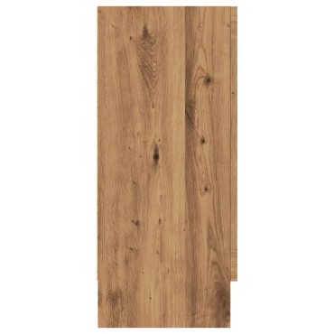 vidaXL Μπουφές Αρτισιανή Δρυς 120x30,5x70cm από Επεξεργασμένο Ξύλο 1 τεμ.