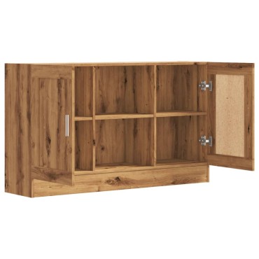 vidaXL Μπουφές Αρτισιανή Δρυς 120x30,5x70cm από Επεξεργασμένο Ξύλο 1 τεμ.