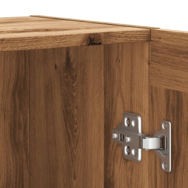 vidaXL Μπουφές Αρτισιανή Δρυς 120x30,5x70cm από Επεξεργασμένο Ξύλο 1 τεμ.