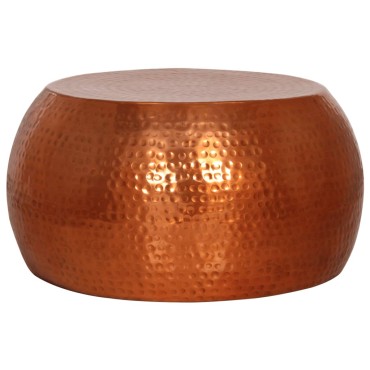 vidaXL Τραπεζάκι Σαλονιού Μπρούντζος 55x28cm από Αλουμίνιο 1 τεμ.