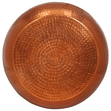 vidaXL Τραπεζάκι Σαλονιού Μπρούντζος 55x28cm από Αλουμίνιο 1 τεμ.