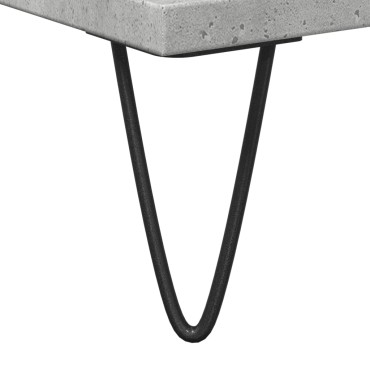 vidaXL Ντουλάπι Μπάνιου Γκρι Σκυροδέματος 65x33x60cm Επεξ. Ξύλο