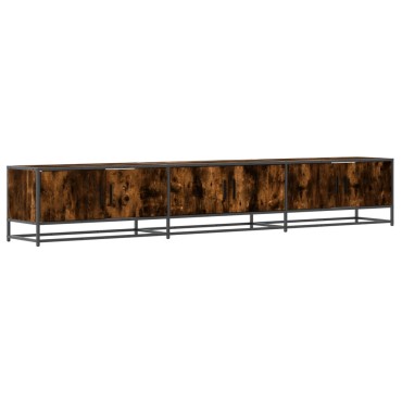 vidaXL Έπιπλο Τηλεόρασης Καπνιστή Δρυς 240x35x41cm Επεξ. Ξύλο
