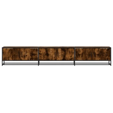 vidaXL Έπιπλο Τηλεόρασης Καπνιστή Δρυς 240x35x41cm Επεξ. Ξύλο