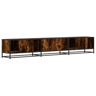 vidaXL Έπιπλο Τηλεόρασης Καπνιστή Δρυς 240x35x41cm Επεξ. Ξύλο