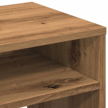 vidaXL Κομοδίνα 2 τεμ. Αρτισιανή Δρυς 40x30x40cm από Επεξεργ. Ξύλο