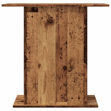 vidaXL Βάση Ενυδρείου Όψη Παλαιού Ξύλου 36x75x72,5 εκ. Επεξ. Ξύλο