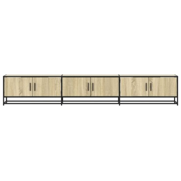 vidaXL Έπιπλο Τηλεόρασης Sonoma Δρυς 240x35x41cm Επεξ. Ξύλο