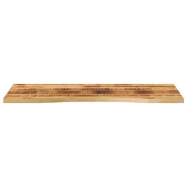 vidaXL Επιφάνεια Γραφείου Καμπύλη 140x50x2,5cm Μασίφ Ακατ. Μάνγκο