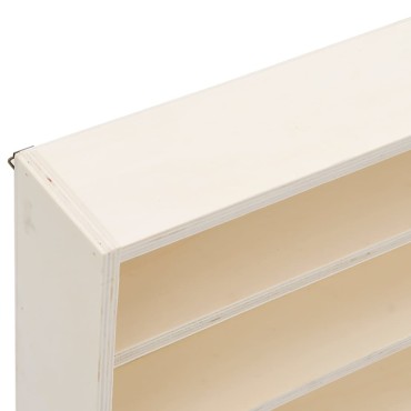 vidaXL Ξύλινη συλλεκτική βιτρίνα με 6 ράφια 100x8,5x55cm