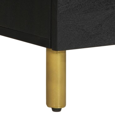 vidaXL Ντουλάπι 2 τεμ. Μαύρο 60x33x75cm από Επεξεργασμένο Ξύλο