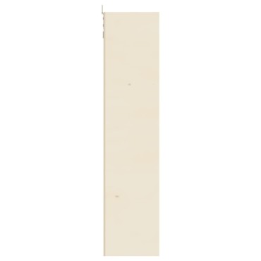 vidaXL Ξύλινη συλλεκτική βιτρίνα με πόρτες 80x8,5x37cm