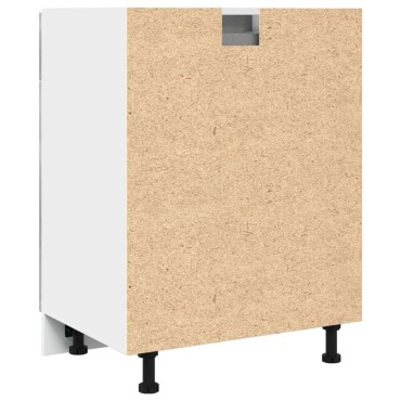 vidaXL Ντουλάπι με Συρτάρι Lyon Γκρι Σκυροδέματος 60x46x81,5 εκ 1 τεμ.