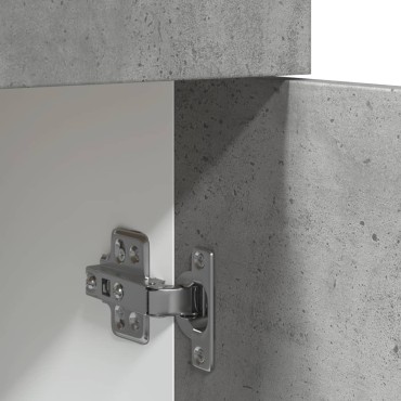 vidaXL Ντουλάπι με Συρτάρι Lyon Γκρι Σκυροδέματος 60x46x81,5 εκ 1 τεμ.