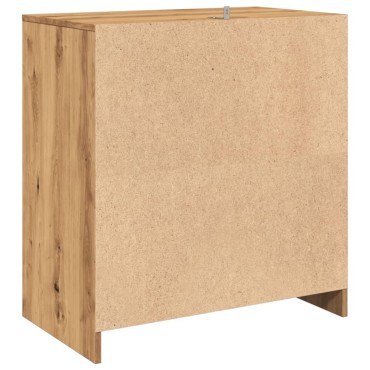 vidaXL Μπουφές Artisan Δρυς 70x41x75cm από Επεξεργασμένο Ξύλο 1 τεμ.