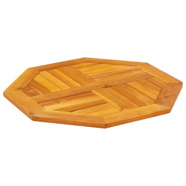 vidaXL Επιφάνεια Τραπεζιού Οκτάγωνη 60x60x2cm Μασίφ Ξύλο Ακακίας 1 τεμ.